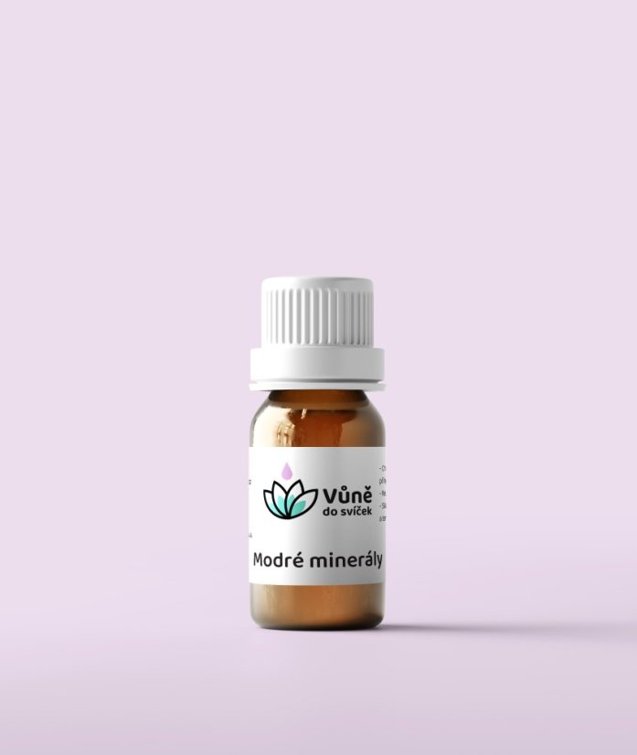 Modré minerály - vonný olej do svíček